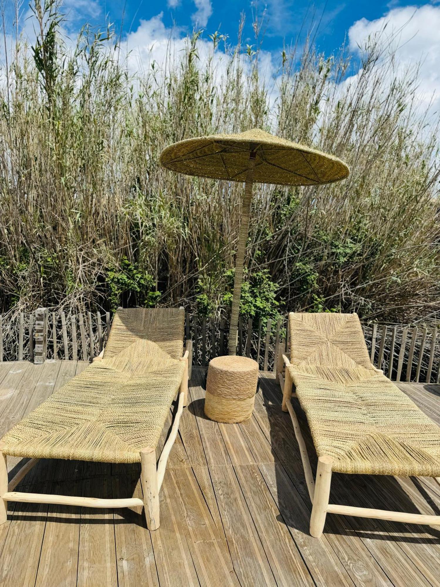 Cabane Le Flamant Avec Jardin, Piscine Et Parking Saintes-Maries-de-la-Mer Esterno foto